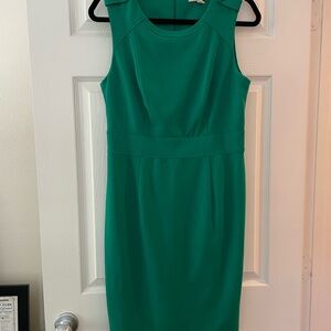 Banana Republic Green Sheath Dress